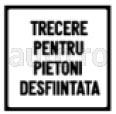 Trecerea de pietoni de langa Tribunalul Salaj a fost desfiintata temporar 
