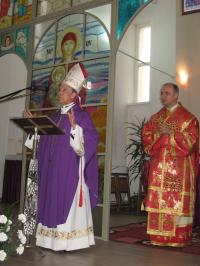 Ambasadorul Vaticanului, la Biserica Sfanta Familie