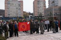 Pensionarii salajeni au iesit in strada