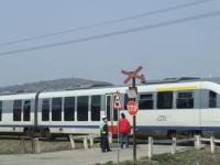 Fetita de trei ani lovita de tren 