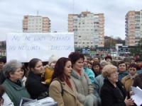 Conflictul de la Spital a coborat in strada