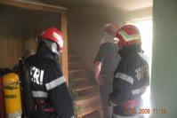 Incendiu la o casa din Zalau
