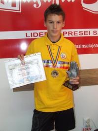 Un zalauan a devenit campion national la fotbal cu LPS Banatul Timisoara
