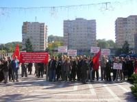Pensionarii isi cer drepturile castigate prin munca de-o viata