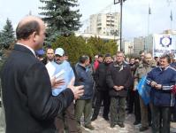 Sindicalistii salajeni au iesit in strada