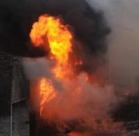 Incendiu la o firma de prelucrarea lemnului din Badon