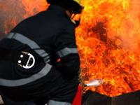 Incendiu la o gospodarie din Badon