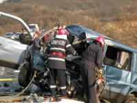 Accident cu trei morti si patru raniti in Salaj