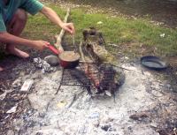 Alegeti cu grija locul de foc la picnic!