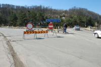 Circulatia pe Ciucea-Varsolt - blocata de un podet rupt