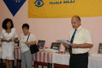 Expozitie de icoane pe sticla la sediul PNTCD Salaj