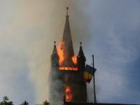 Incendiu la biserica din Vartesca 