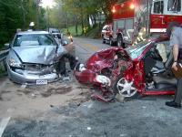 Accident grav pe Gorgana