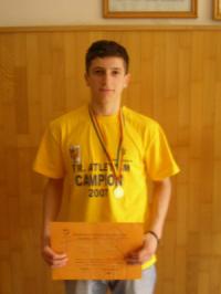 Ionut Baltan a devenit campion national la juniori 2 
