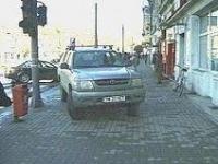 Zalauani amendati pentru masinile parcate pe interzis