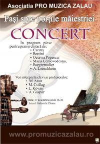 Concert la Muzeul de Arta Ioan Sima Zalau