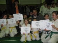 Patru karateka de la Terrakid Zalau, pe podium la Cupa Fudoshin Oradea