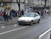 Pieton spulberat de o masina