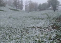 A nins slab în mai multe zone din Sălaj