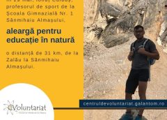 Un profesor de sport din Sălaj aleargă 31 de kilometri pentru educație
