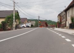 Drum modernizat între Bogdana și Românași