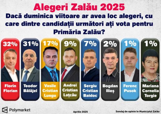 sondaj electoral zalau