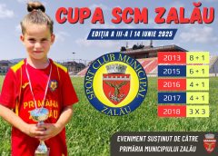 Începe a treia ediție a Cupei SCM Zalău la fotbal