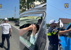 Acțiuni pe șoselele sălăjene, parte dintr-o campanie europeană de prevenție