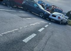 Accident la ieșire din Zalău. Un bărbat a fost rănit