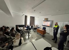 Lecții de siguranță din partea oamenilor legii în rândul elevilor Liceului Pedagogic „Gheorghe Șincai“