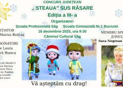 Concursul „Steaua sus răsare” își deschide porțile în Sâg. Din juriu face parte și Sava Negrean Brudașcu
