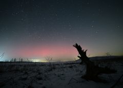 Aurora boreală, vizibilă și în Sălaj după o puternică explozie solară