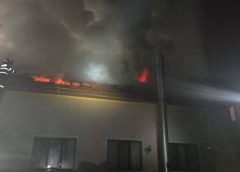 Incendiu de proporții în Aghireș. O pensiune a luat foc