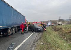 Accident cumplit pe drumul Zalău – Cluj-Napoca