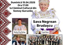 Sărbătoare la Someș-Guruslău. Îndrăgita Sava Negrean Brudașcu, printre invitații de onoare
