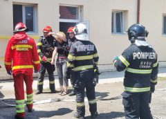 Incendiu la Spitalul din Crasna. Urgență simulată