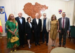Președinta Colegiului Medicilor din România, în vizită la Consiliul Județean