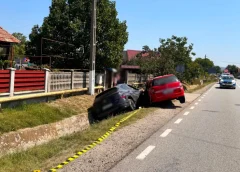 Tineri sălăjeni răniți într-un accident în județul Cluj